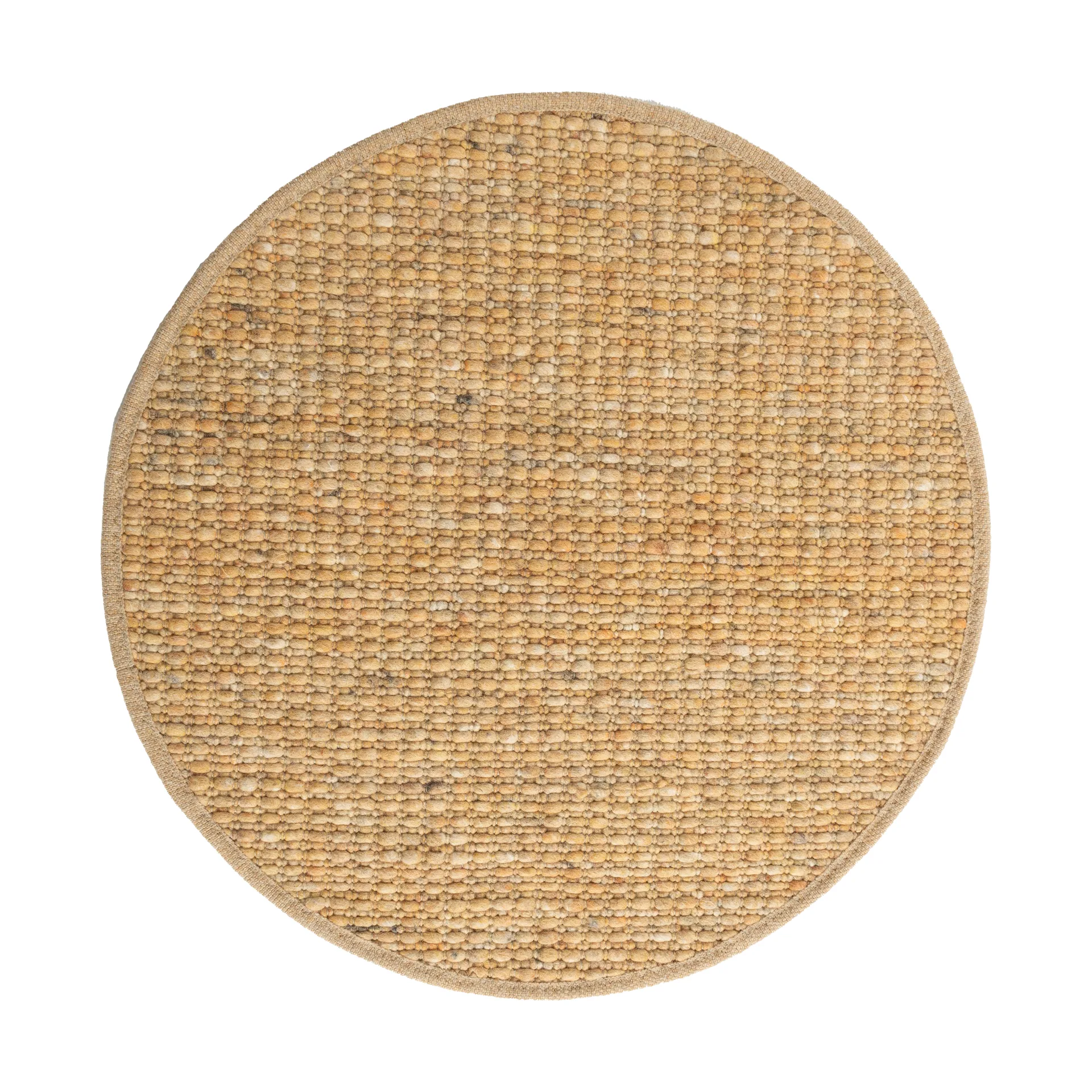 Greenland Swift round rug, Gold no. 261, Ø250 cm Tisca