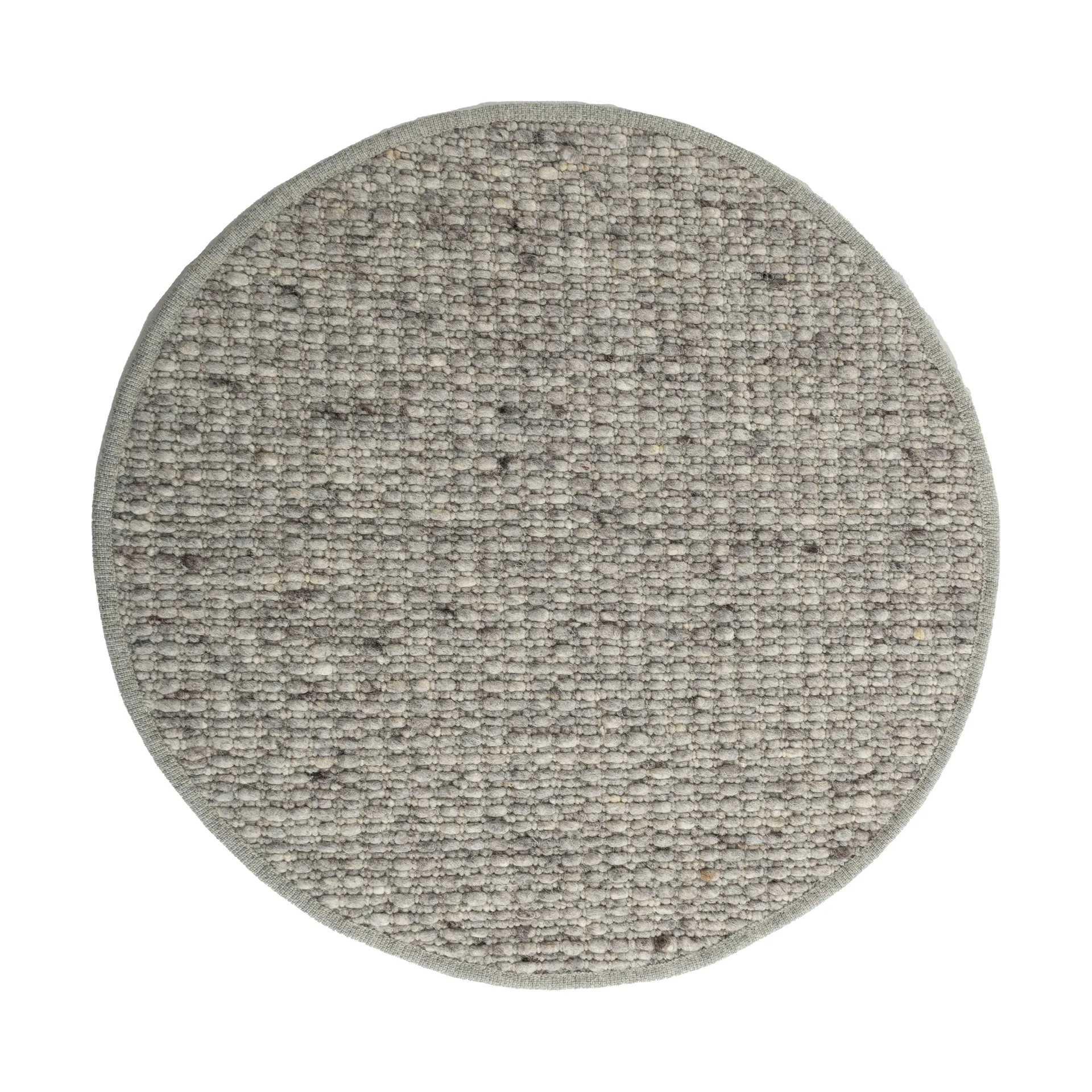 Greenland Swift round rug, Silver no. 28, Ø250 cm Tisca