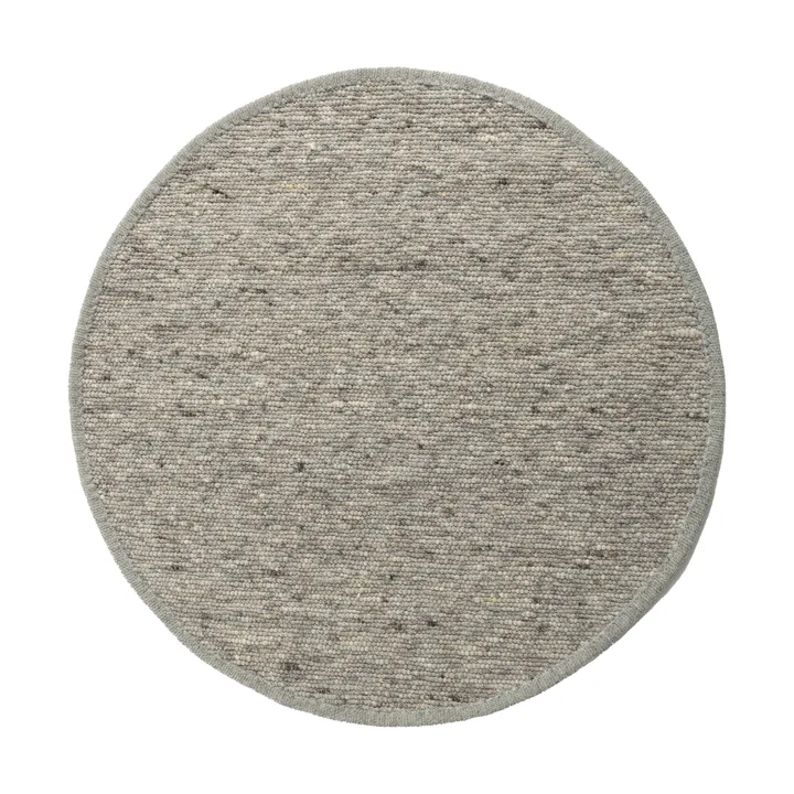 Sierrafil round rug - Silver no. 28, Ø170 cm - Tisca