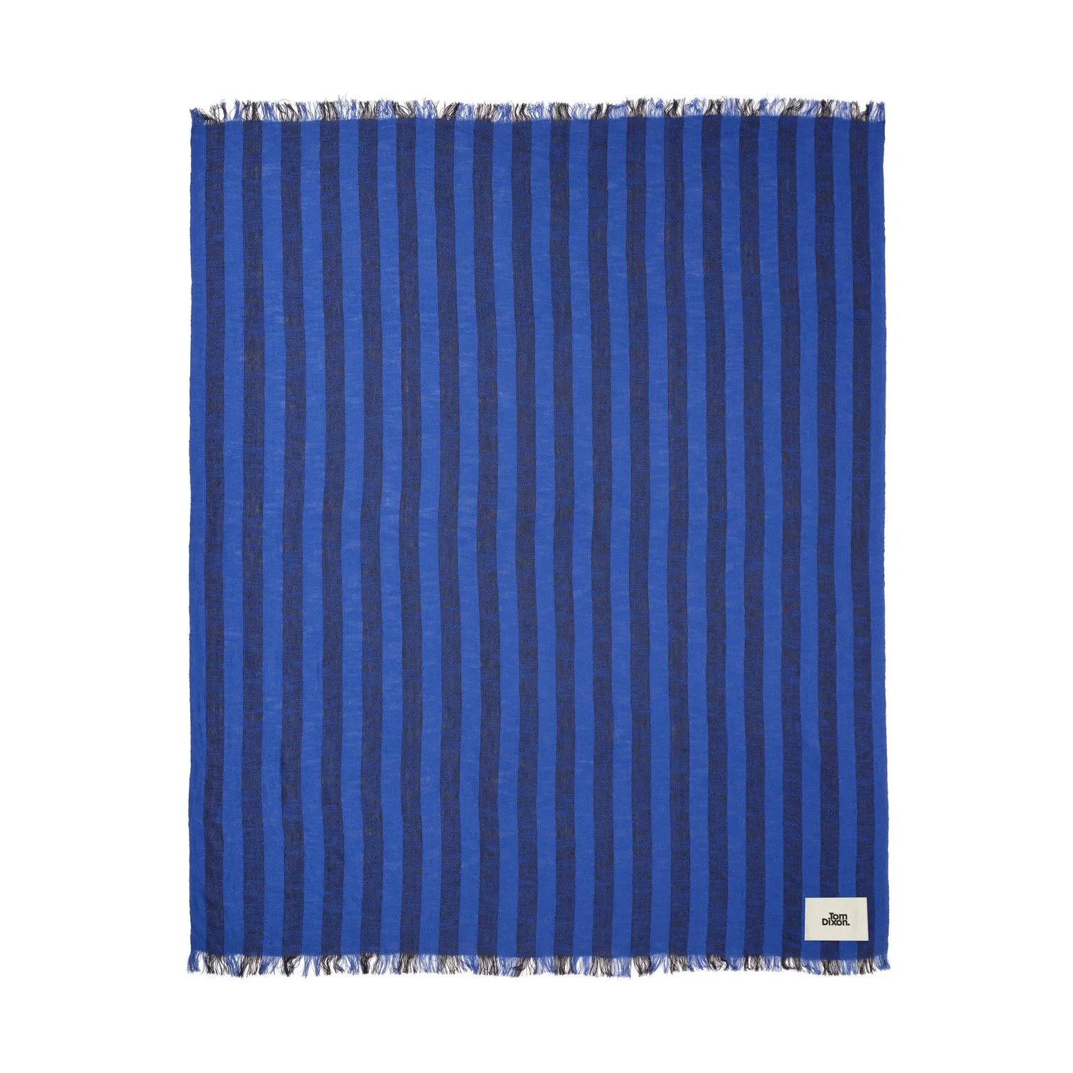Band throw 160x200 cm, Blue & Black Tom Dixon