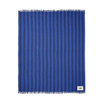 Band throw 160x200 cm - Blue & Black - Tom Dixon