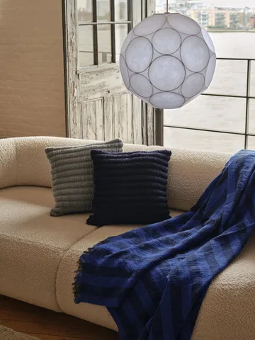 Band throw 160x200 cm - Blue & Black - Tom Dixon