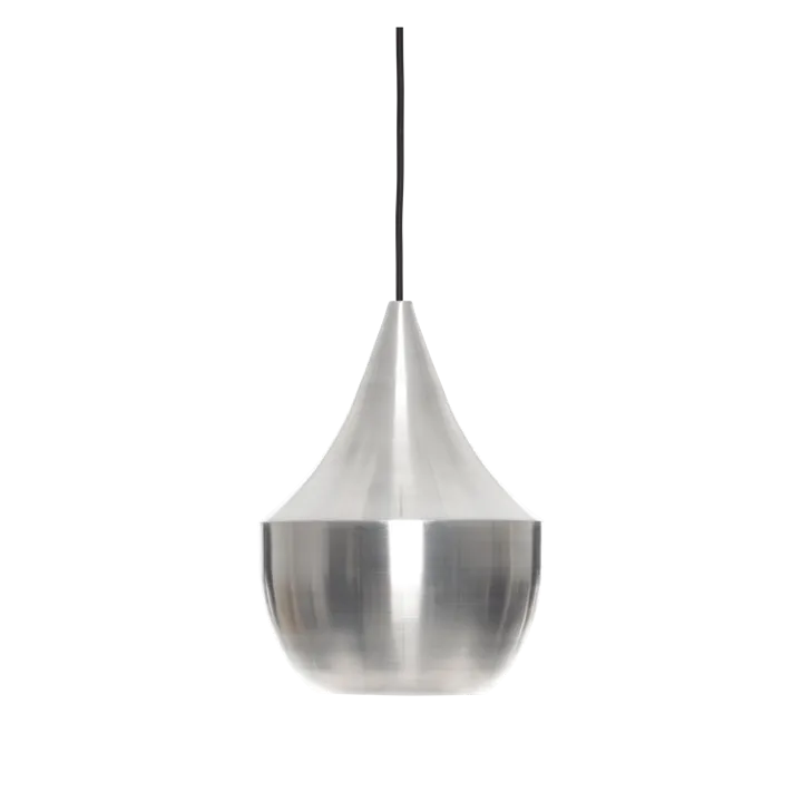 Beat fat lamp shade Ø24 cm - Unbeaten aluminium - Tom Dixon