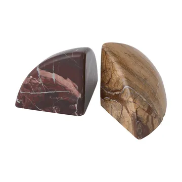Boulder bookends, 2 pieces - 12.8x12.8 cm - Tom Dixon