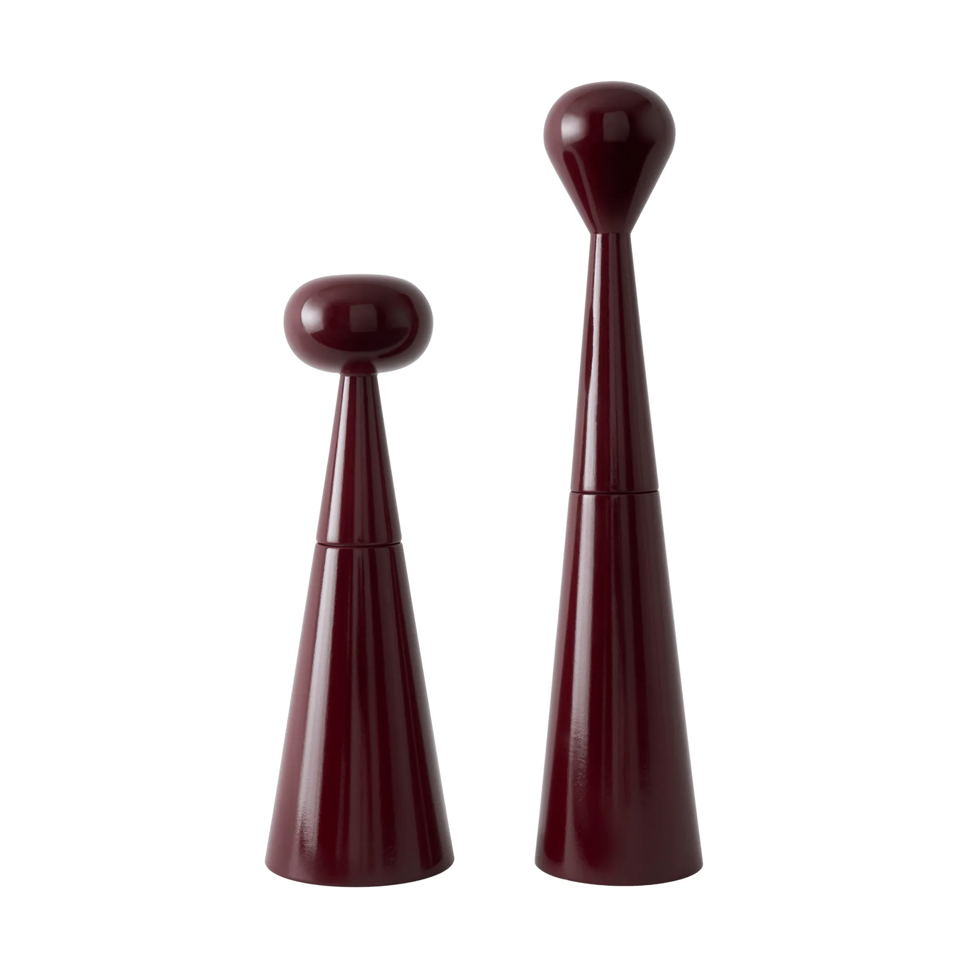 Brew Tall spice grinder 33 cm, Burgundy Tom Dixon