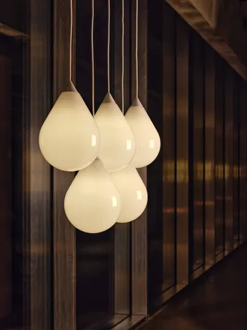 Flare Bead pendant lamp - Opal - Tom Dixon