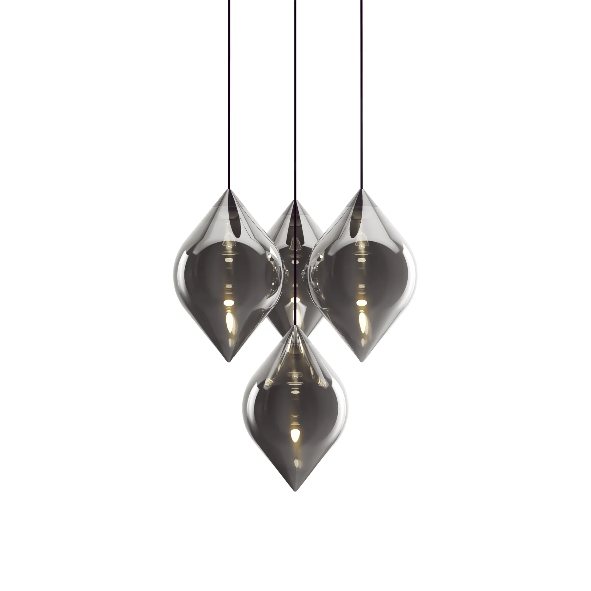 Flare Top pendant lamp, Silver Tom Dixon
