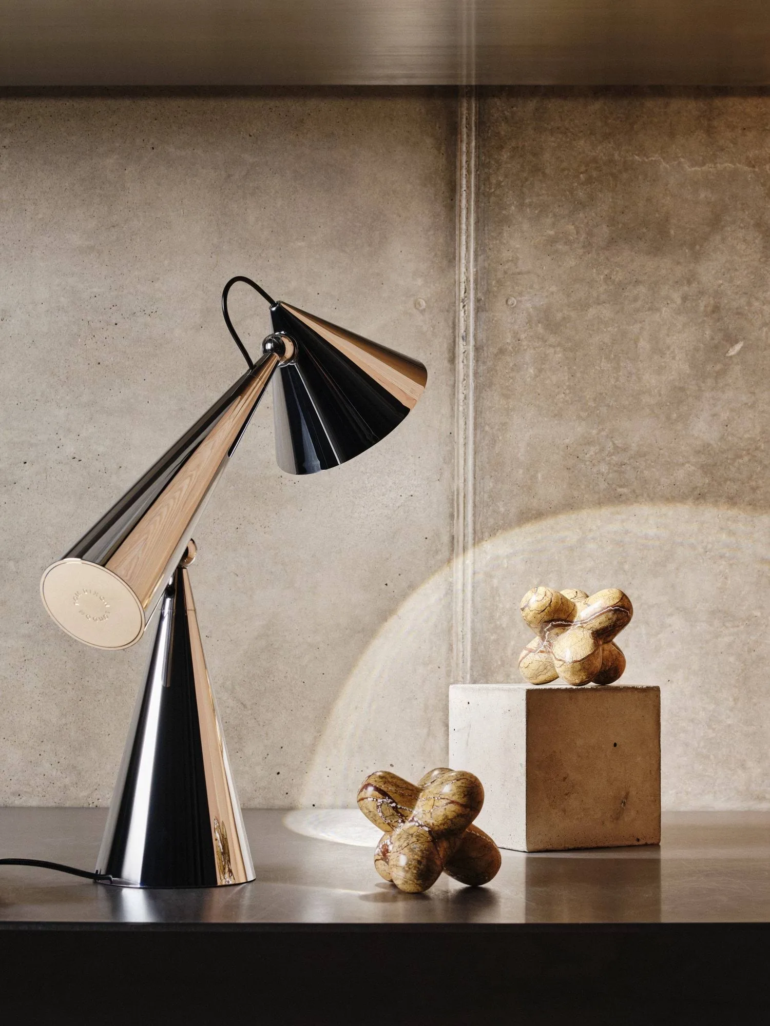 Jack decorative object, Forest brown marble, 10x8.5 cm Tom Dixon
