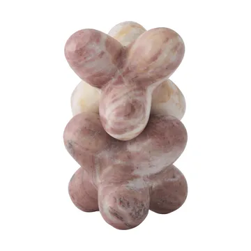 Jack decorative object - Pink Indian onyx, 10x8.5 cm - Tom Dixon