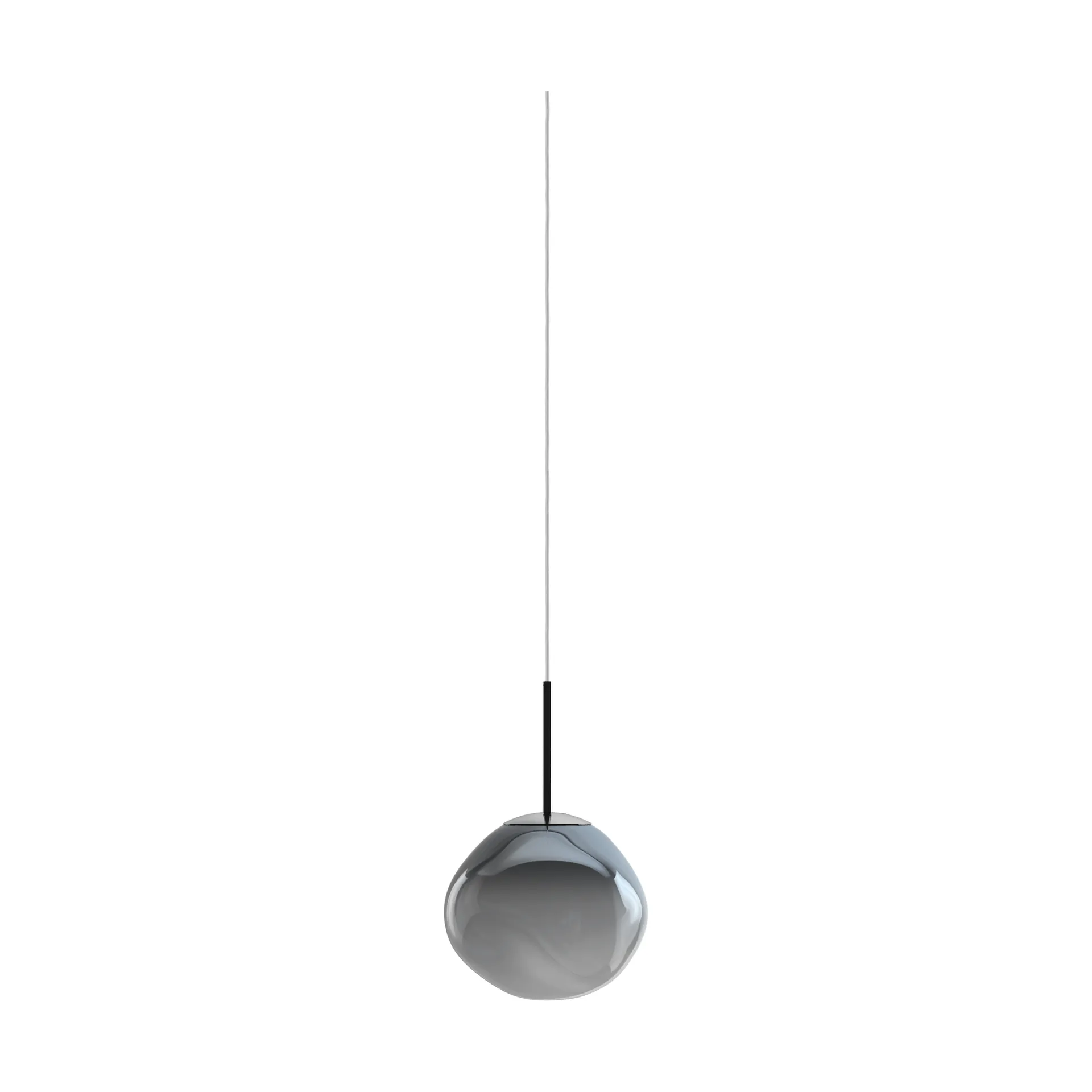 Melt pendant lamp mini LED, Nickel Tom Dixon