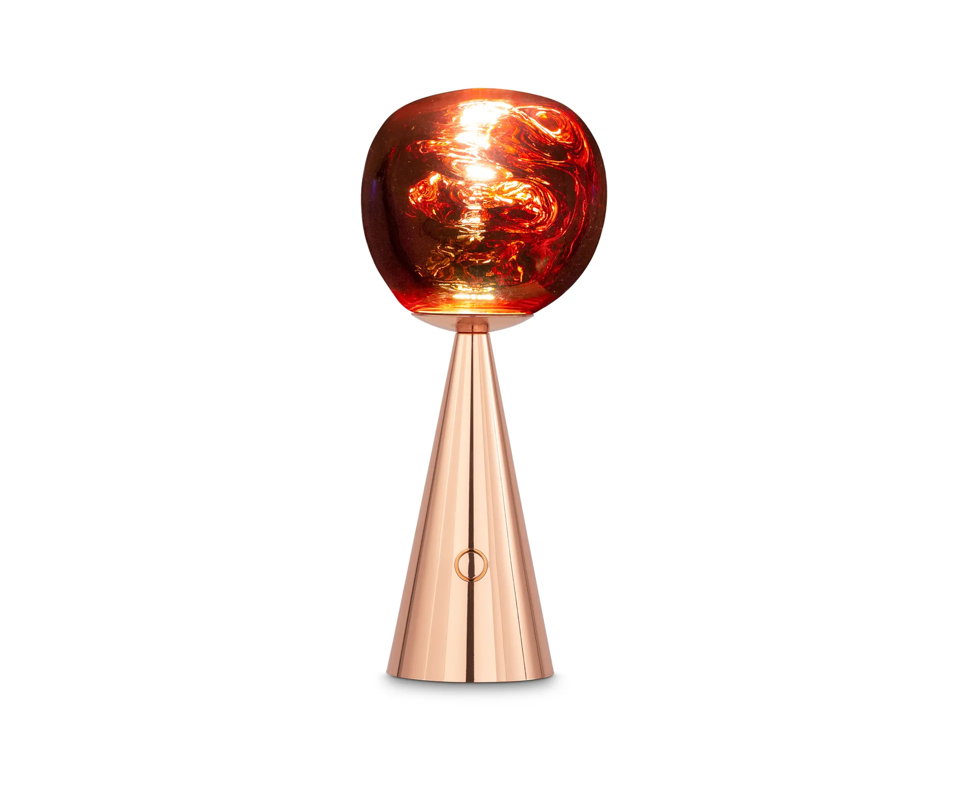 Melt Portable table lamp, Copper Tom Dixon