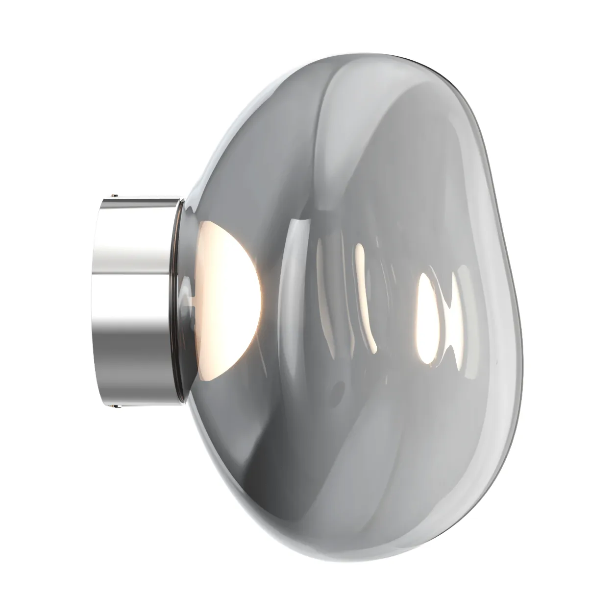 Melt Surface LED wall lamp, Nickel Tom Dixon