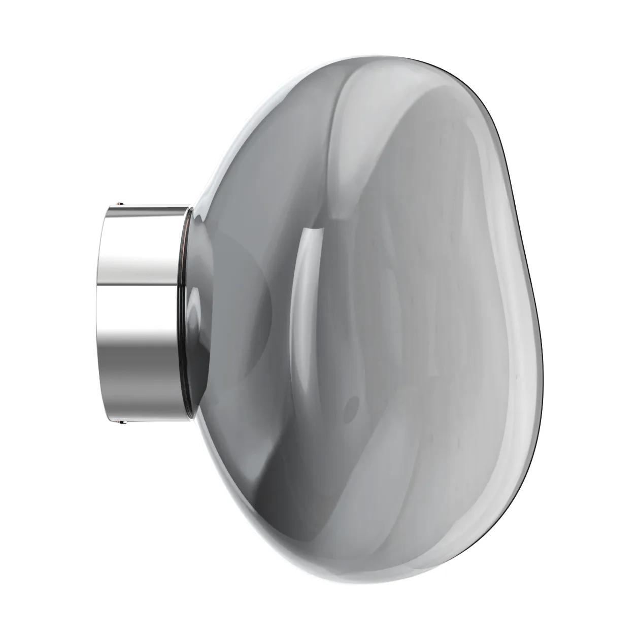 Melt Surface mini wall lamp LED 30 cm, Nickel Tom Dixon