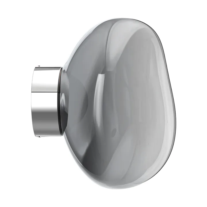 Melt Surface mini wall lamp LED 30 cm - Nickel - Tom Dixon