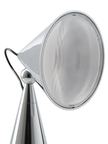 Pose Task LED table lamp - Silver - Tom Dixon