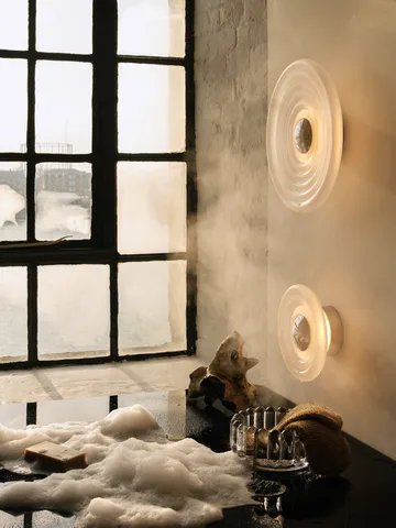 Press Surface wall lamp mini LED 21,5 cm - Frosted - Tom Dixon