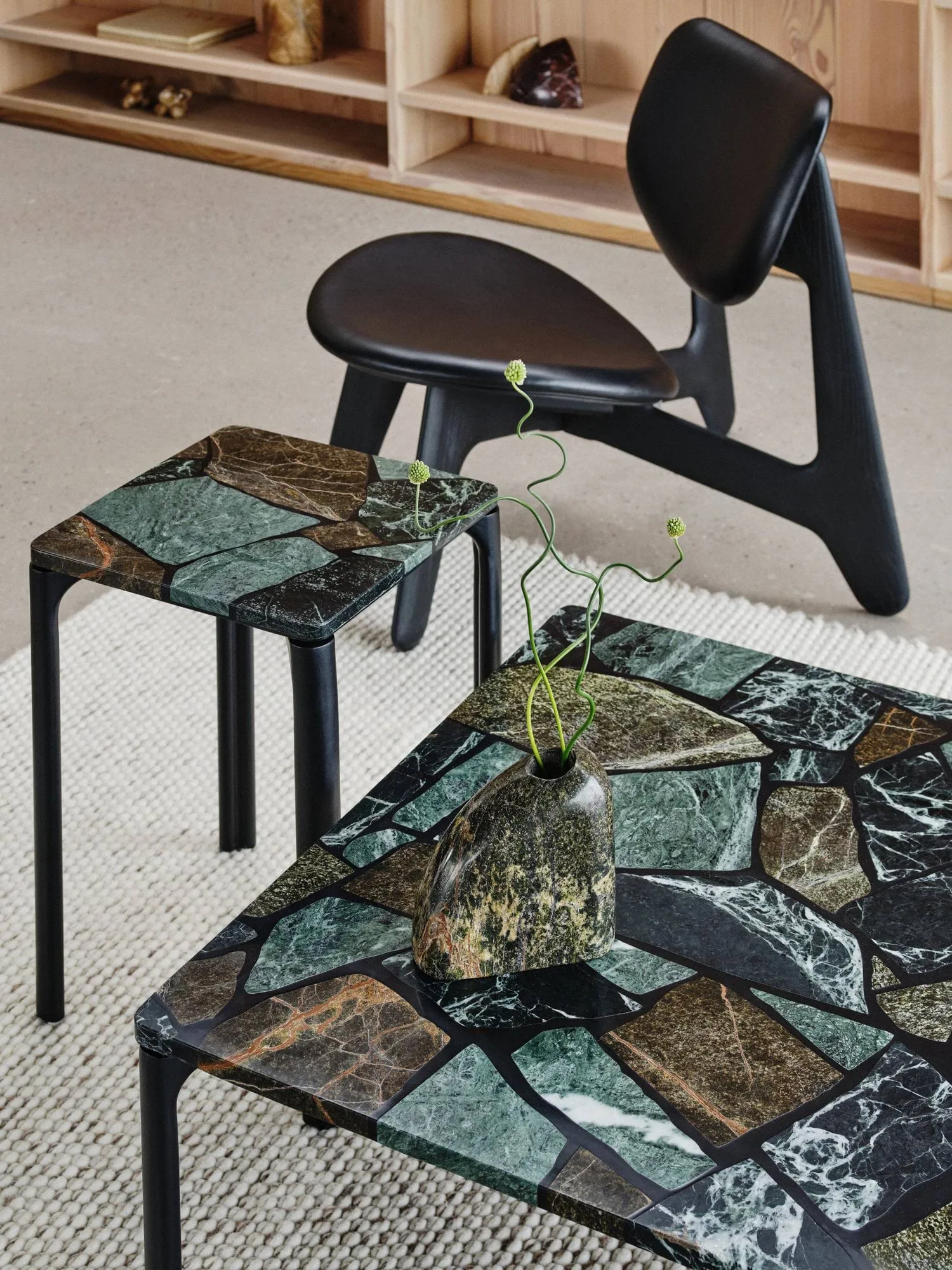 Smash side table, Green, 35x35x50 cm Tom Dixon