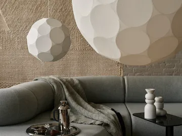 Soft pendant Ø45 cm - White - Tom Dixon
