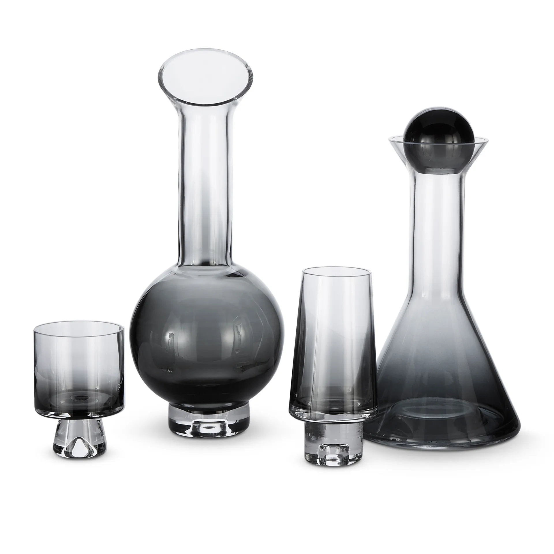 Tank tumbler low 2-pack, black Tom Dixon