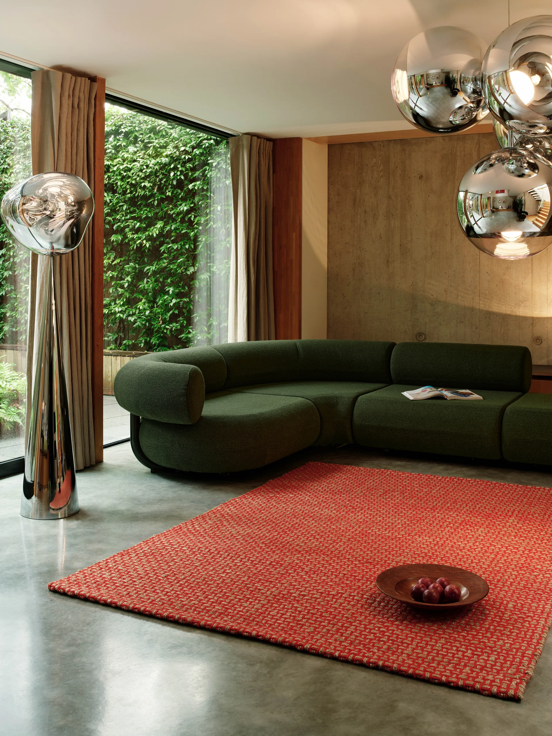 Weave rug, Orange 170x240 cm Tom Dixon