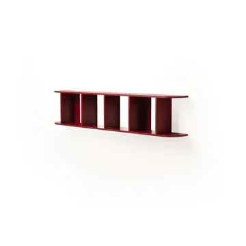 Flaneaur wall shelf 27x128 cm - Burgundy - TÔNN furniture