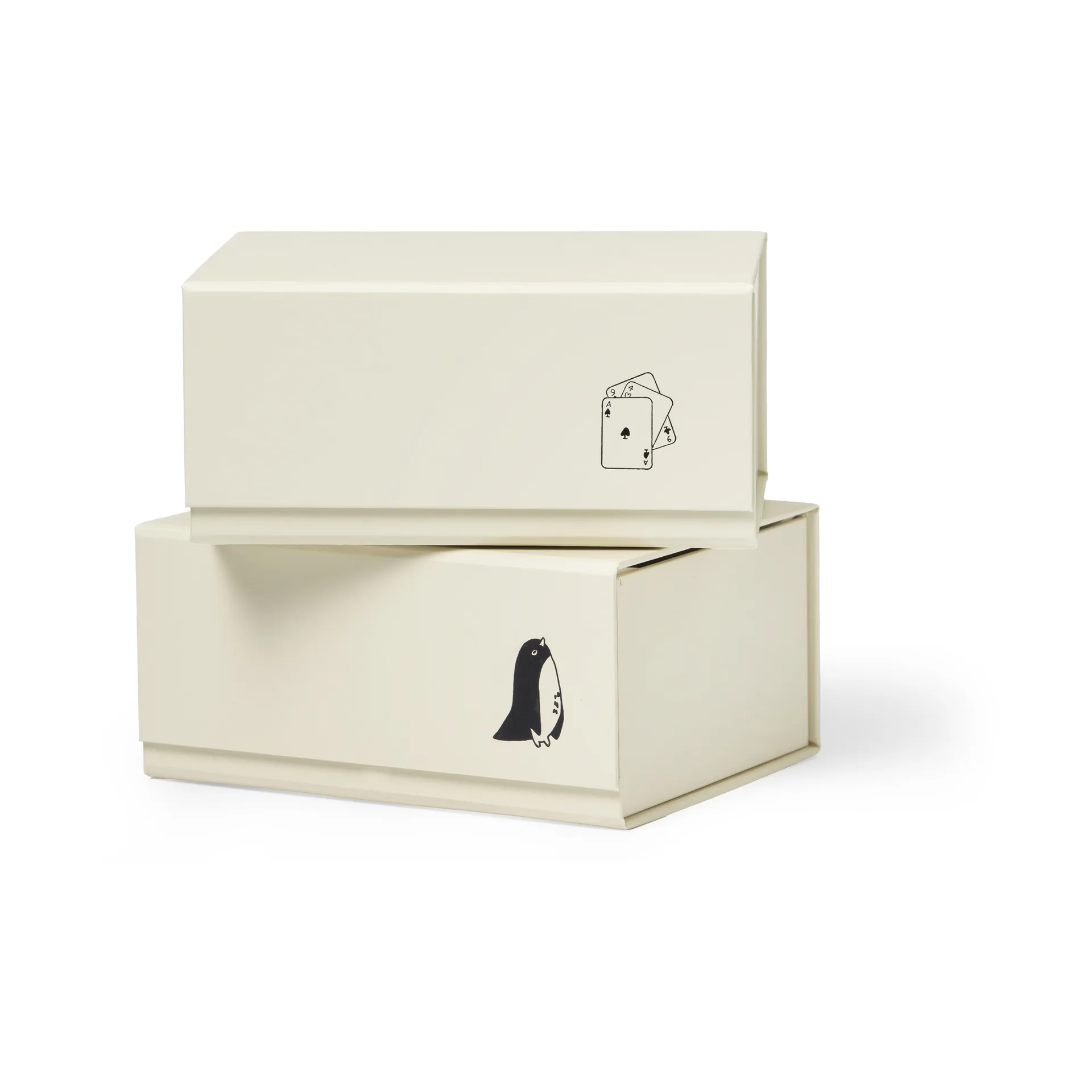 Pac box storage box, TÔNN x MAJASBOK Off-white, 2-pack TÔNN furniture