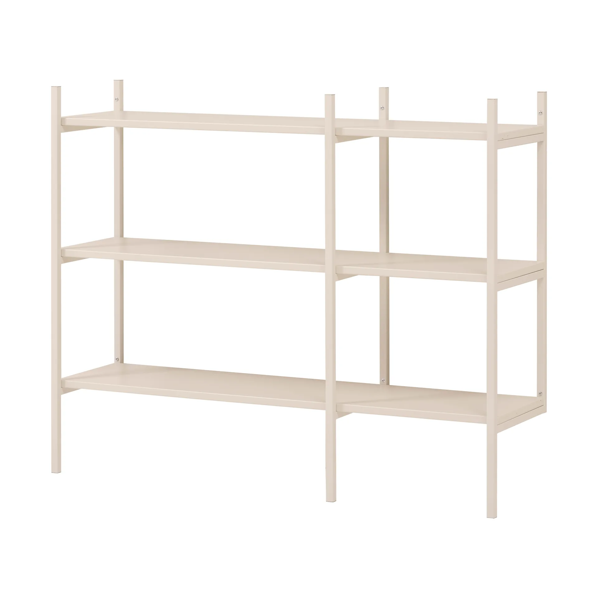 Portal bookcase small, Off white, 123 cm TÔNN furniture