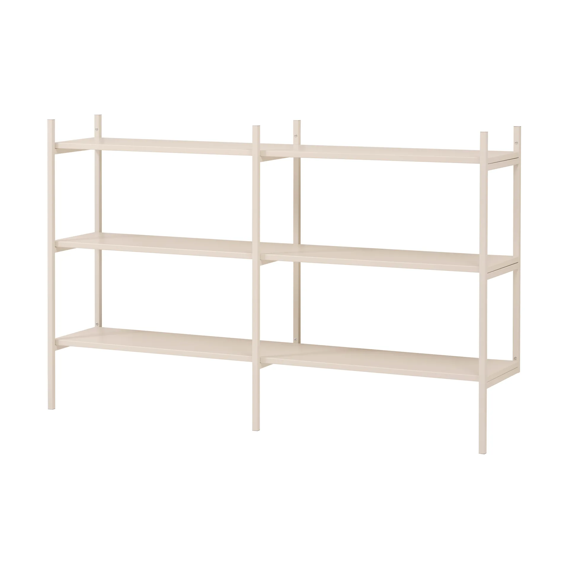 Portal bookcase small, Off white, 158 cm,  TÔNN furniture