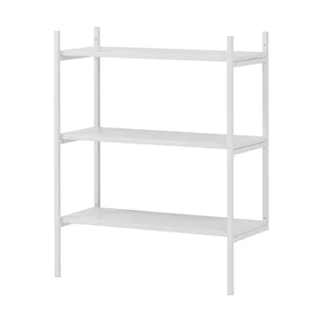 Portal bookcase small, White, 80 cm - TÔNN furniture