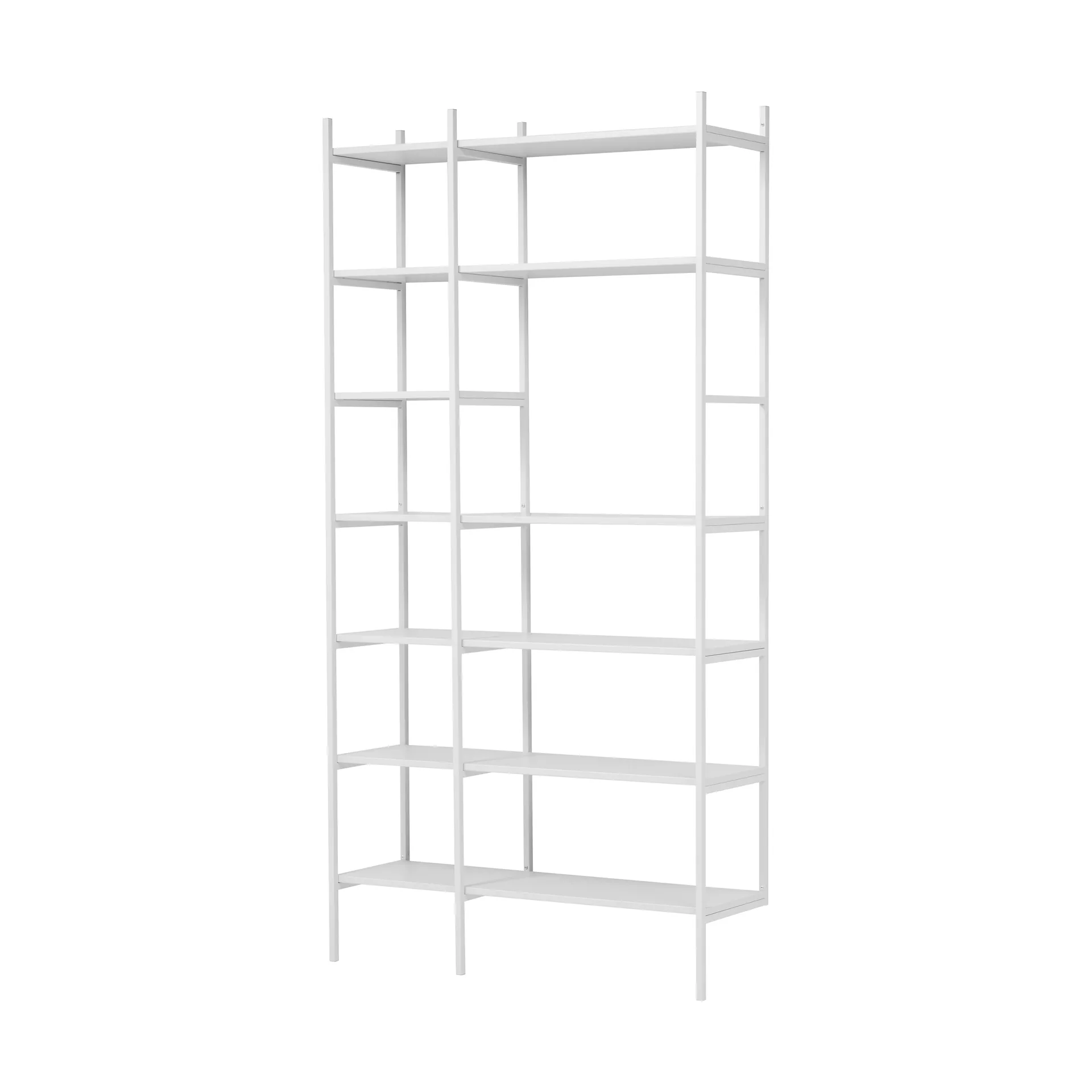 Portal bookcase, White, 123 cm,  TÔNN furniture
