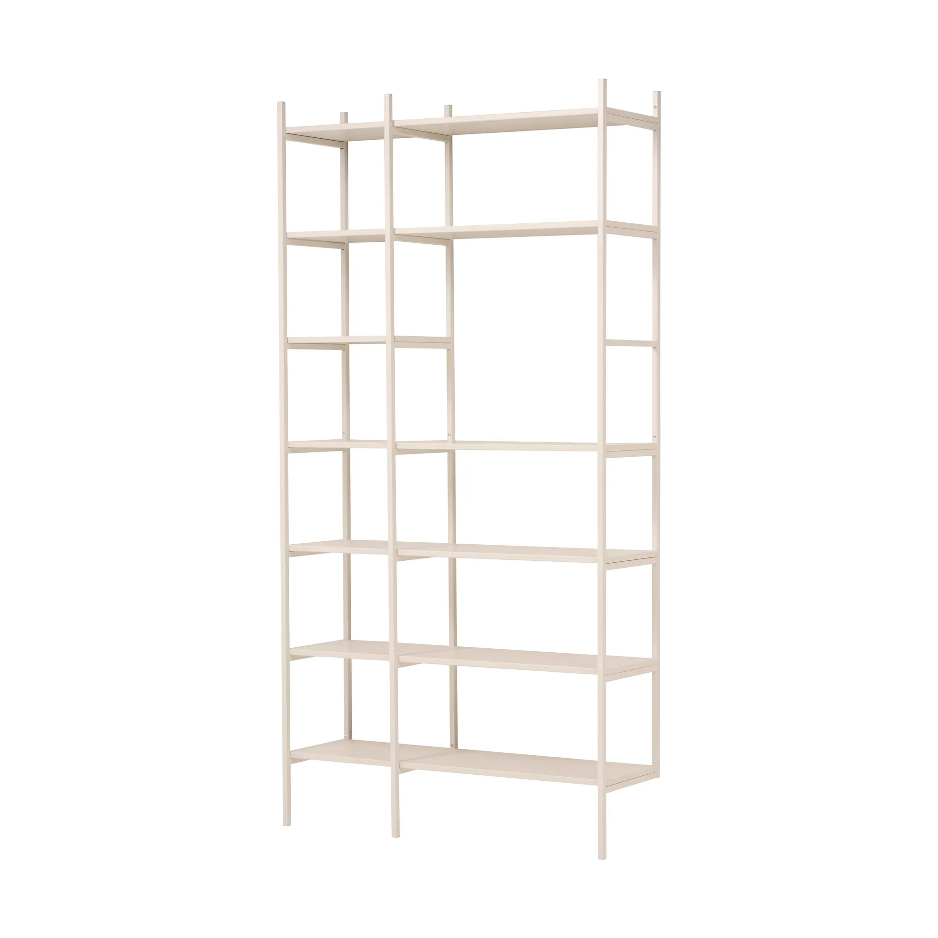 Portal bookshelf 123 cm - Off-white,  TÔNN furniture