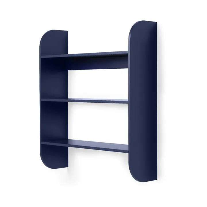 Strapats wall shelf 62x73,6 cm - Midnight blue - TÔNN furniture