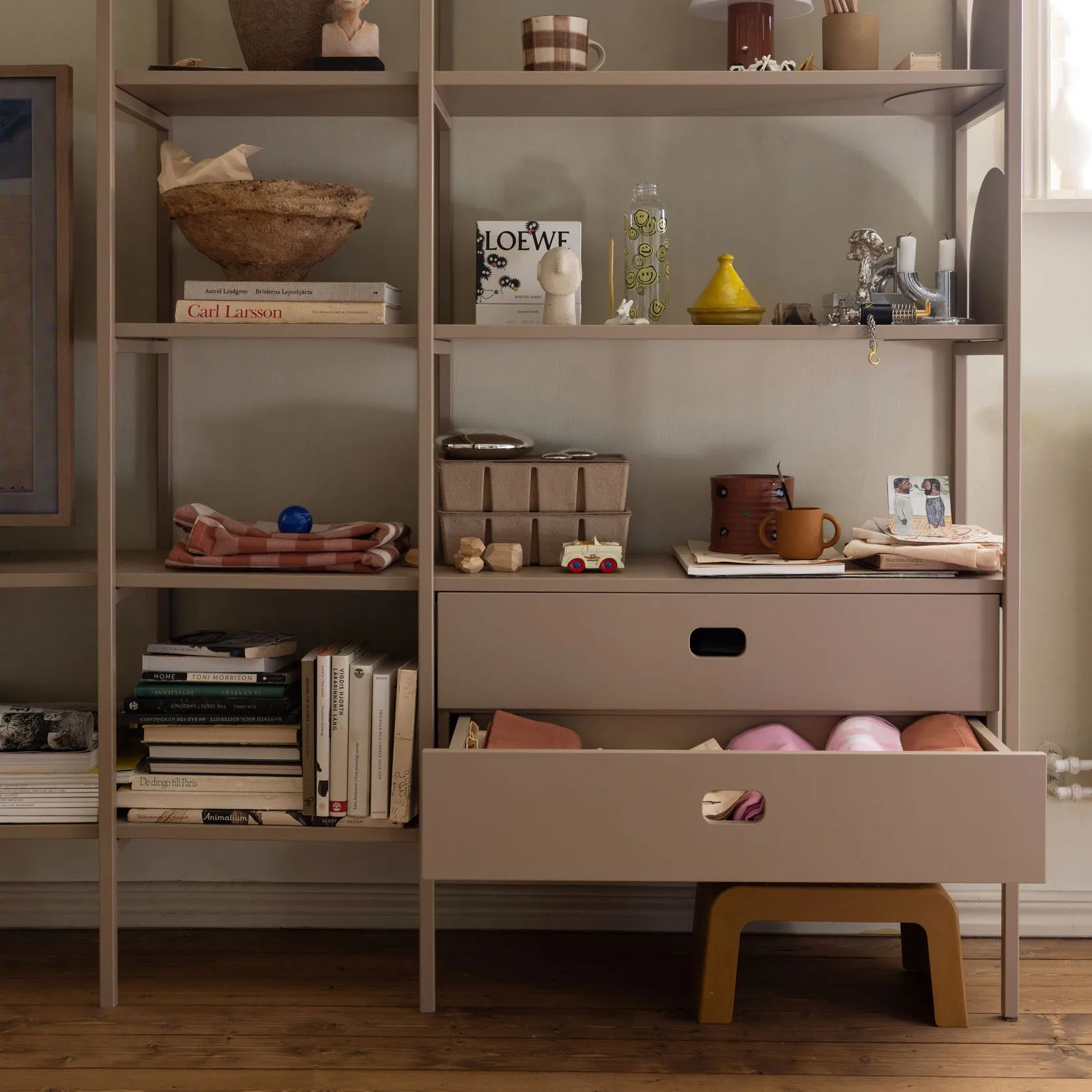 TÔNN drawer large, Camel TÔNN furniture