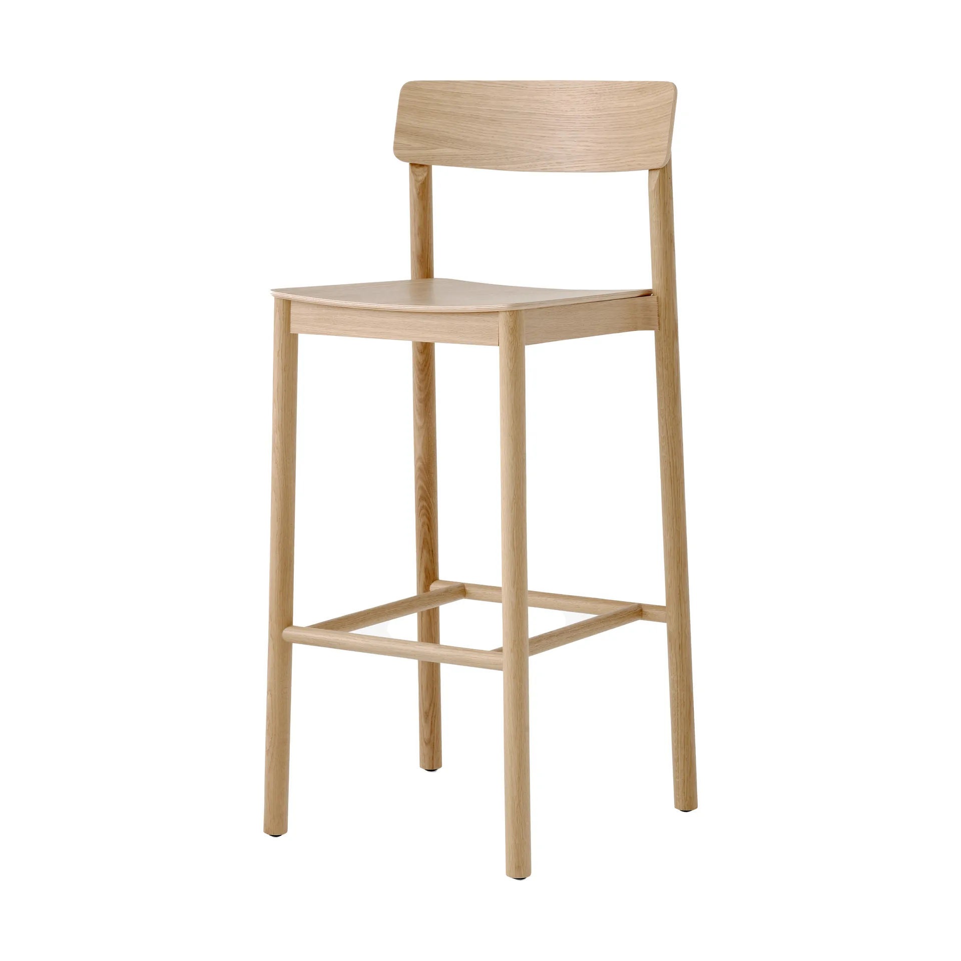 Betty TK16 Bar Chair 75 cm, Laquered solid oak &Tradition