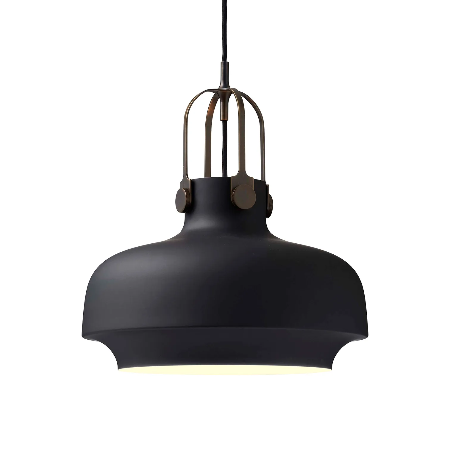 Copenhagen pendant SC7, matte black (black) &Tradition