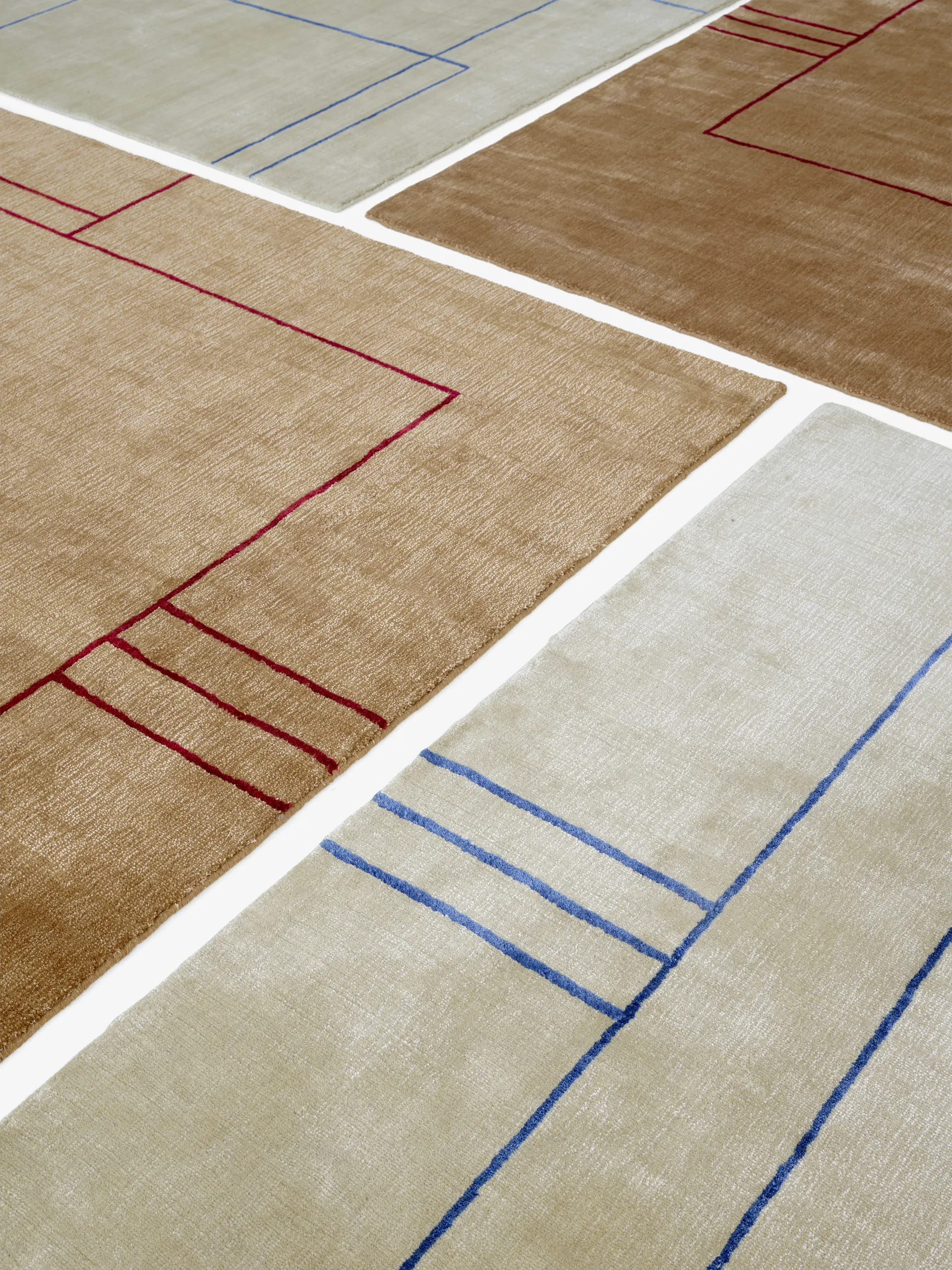 Cruise AP11 rug 240x240 cm, Bombay golden brown &Tradition