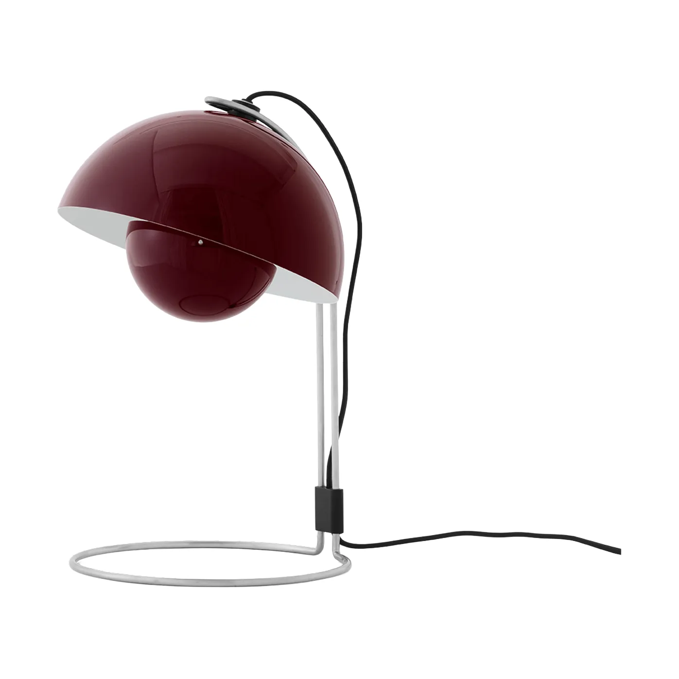 FlowerPot table lamp VP4, Dark plum &Tradition