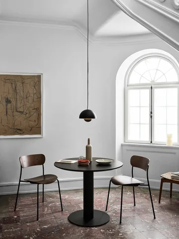 Flowerpot VP1 pendant lamp - matte black - &Tradition
