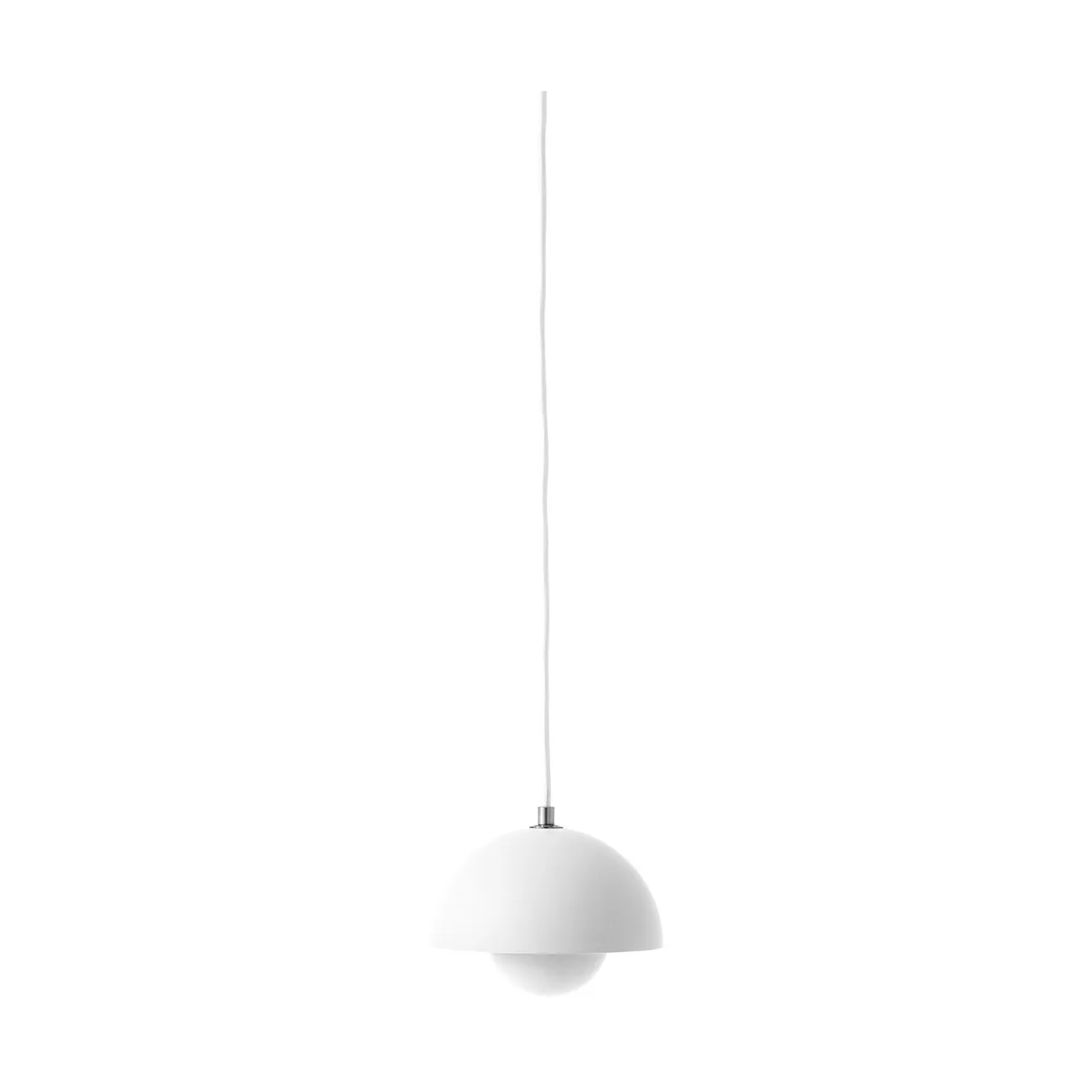 Flowerpot VP10 pendant lamp, Matte white &Tradition