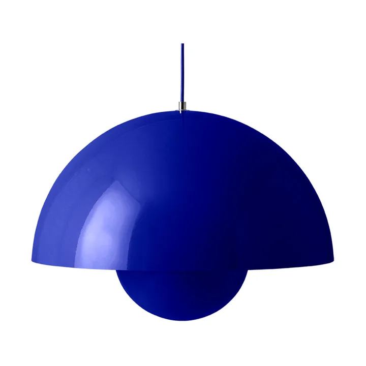 Flowerpot VP2 pendant lamp big - Cobalt blue - &Tradition