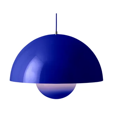 Flowerpot VP2 pendant lamp big - Cobalt blue - &Tradition