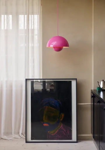 Flowerpot VP7 pendant lamp - Tangy pink - &Tradition