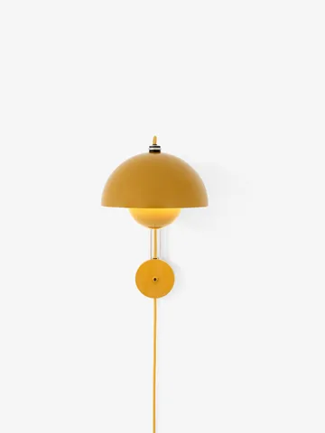Flowerpot VP8 wall lamp - Mustard - &Tradition