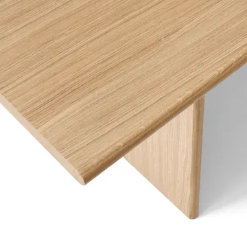Ita OS2 dining table with cable management 95x260 cm - Oak - &Tradition
