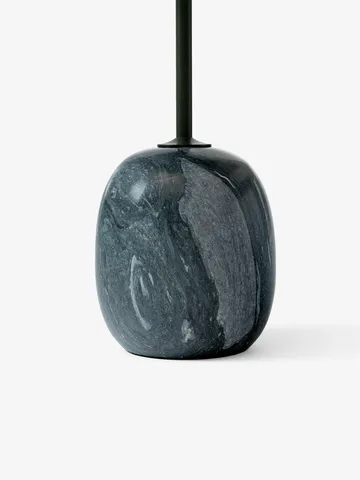 Lato LN9 side table - Deep green-verde grigio, 40x50x45 cm - &Tradition