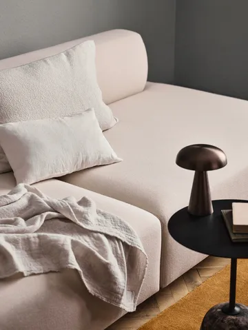 Lato side table LN8 - Warm black-Emparador marble - &Tradition