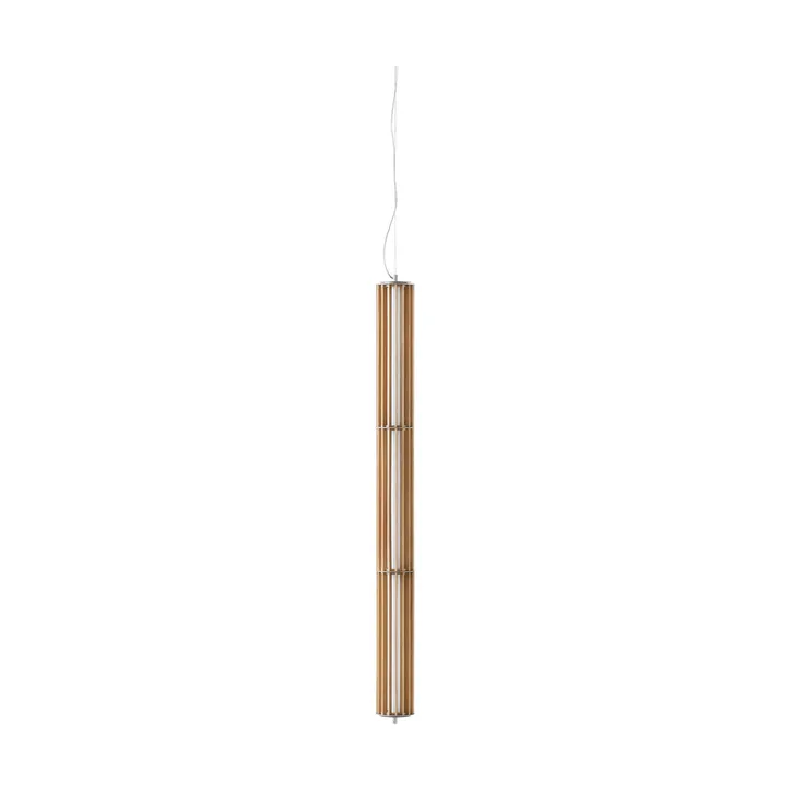 Numbra TY1 pendant lamp - Lacquered oak-tumbled aluminium - &Tradition