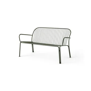 Thorvald SC110 lounge sofa - Bronze green, 143 cm - &Tradition