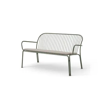 Thorvald SC110 lounge sofa - Bronze green, 143 cm - &Tradition
