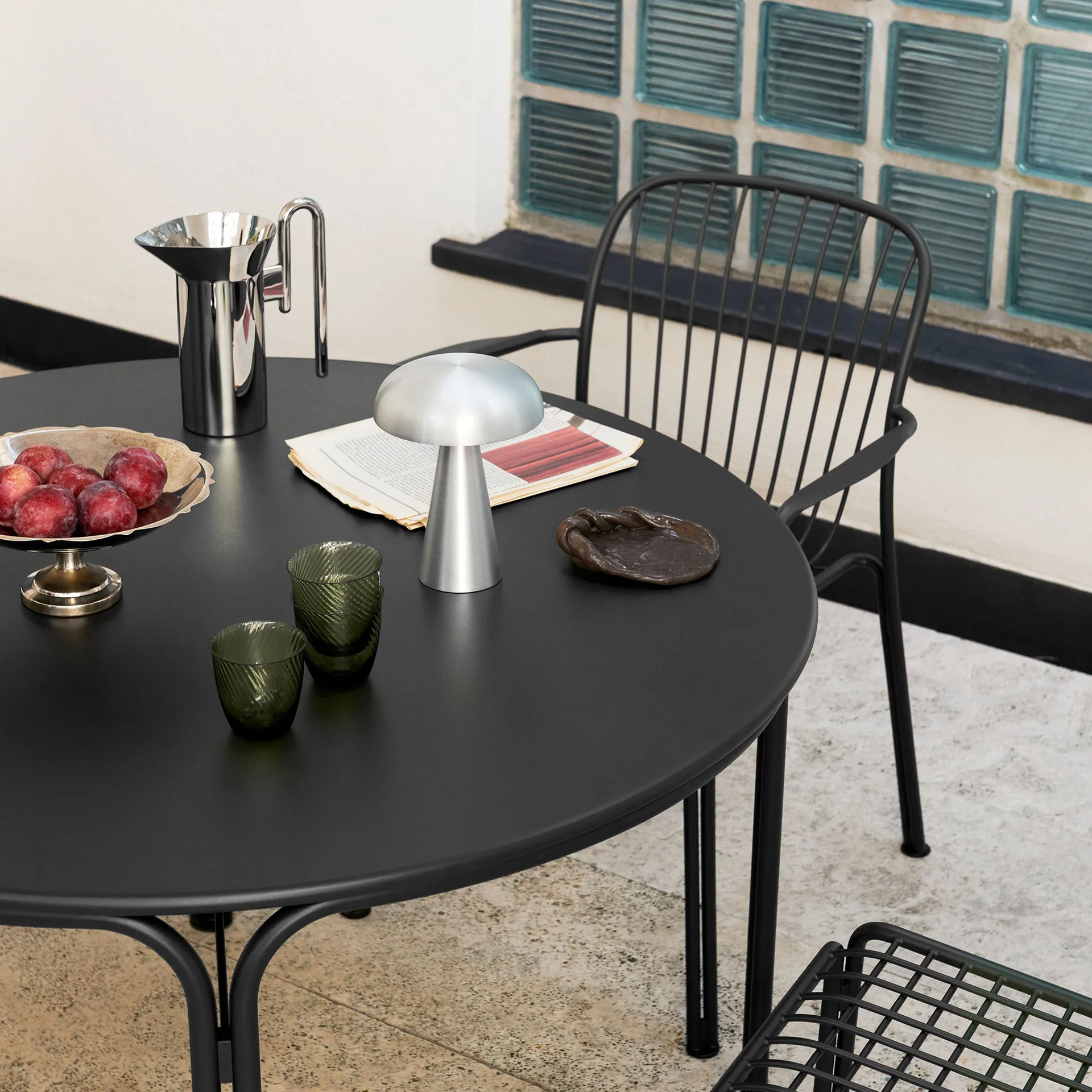 Thorvald SC95 chair, Warm black &Tradition